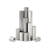Hex Coupling Nut Long Rod, 304 Stainless Steel M2-M12 Hex Standoff Coupling Nuts 2-10 pcs(35mm,M8(2pcs))