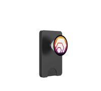 Hex Crypto Cryptocurrency Stake 5555 Purple Pink Sunset PopSockets PopWallet for MagSafe