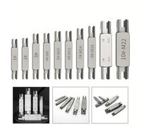Hex Double-Head Broken Tap Extractor Set for M5, M6, M8, M10, for M14, M18-M20, M22 Screw Removal - Alloy Steel Hand Tool for Workshop & DIY Repair (7)
