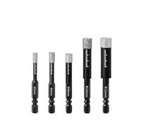Hex Dry Brazed Diamond Drill Bits
