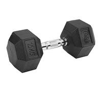Hex Dumbbells 10kg | 12.5kg | 15kg | 20kg | Singles and Pairs | Weights (15Kg x1 (Single))