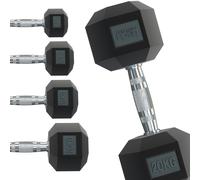 Hex Dumbbells 4kg pair Black