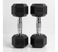 Hex Dumbbells Sets 2.5-60kg | Heavy-Duty Rubber-Coated Cast Iron Weights, Anti-Roll Hex Design,Ideal for Home Gym, Bodybuilding & Strength Training