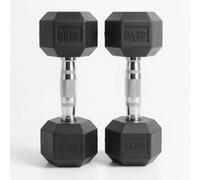 Hex Dumbbells Sets 2.5-60kg | Heavy-Duty Rubber-Coated Cast Iron Weights, Anti-Roll Hex Design,Ideal for Home Gym, Bodybuilding & Strength Training