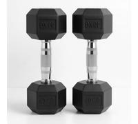 Hex Dumbbells Sets 2.5-60kg | Heavy-Duty Rubber-Coated Cast Iron Weights, Anti-Roll Hex Design,Ideal for Home Gym, Bodybuilding & Strength Training