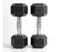 Hex Dumbbells Sets 2.5-60kg | Heavy-Duty Rubber-Coated Cast Iron Weights, Anti-Roll Hex Design,Ideal for Home Gym, Bodybuilding & Strength Training