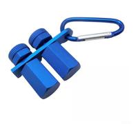 Hex Flat Stair Gauges for Framing Square - Aluminium Alloy Layout Attachment Jigs, Non-Slip Right Angle Rafter Stop for Precise Woodworking & Stair Design, Blue 41x8mm