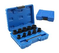 Hex Head Screw Extractor, Universal Easy Out Heavy Duty Fast Nut Remover Set - Stripped Hex Bolts Extractor Tool - for Maintenance Auto Repair Appliance Mechanics Shops