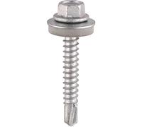 Hex Head Self Drilling Screws for Light Section Steel 5.5mm 70mm Pack of 100