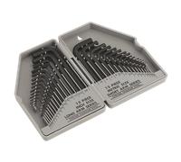 Hex Key Set 30pc Long/Short-Arm - Metric/Imperial - Sealey S0484 New