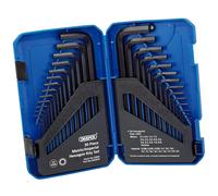 Draper 33894 Metric/Imperial Combined Long Pattern Hexagon Key Set (30 Piece) per set