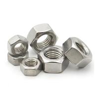 Hex Nut 304 Stainless Steel 1/2/5/10/20/25/50 pcs M1 M1.2 M1.4 M1.6 M2 M2.5 M3 M3.5 M4 M5 M6 M8 M10-M36 Hex Hexagon Nuts(M1 x 25pcs)