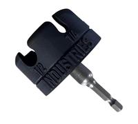 Hex Nut Driver - Quick Change Adjustment Drill Nuts | Steel +ABS Ergonomic Time Saver | Attachment Maintenance Assembly | For Repair Mueb