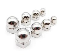 Hex Nut,Lock Nuts 1/5/10/50pcs M3 M4 M5 M6 M8 M10 M12 M14 M16 304 A2-70 Stainless Steel Hex Acorn Nut Cap Decorative Cover Dome Nuts(1pc M14)