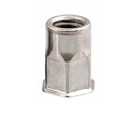 Hex Nut,Lock Nuts 3/5/10/20pcs M3 M4 M5 M6 M8 M10 M12 304 A2-70 Stainless Steel Hex Hexagon Flat Head Rivet Nut Insert Nutsert(B,10pcs M8)