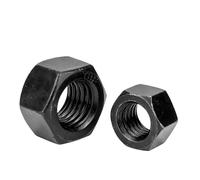 Hex Nut,Lock Nuts Black Hexagon Hex Nuts M2 M2.5 M3 M4 M5 M6 M8 M10 M12 M14 M16 M18 M20 M22 M24 M27 carbon steel metric hex nuts(M12 5pcs)