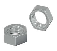 Hex Nut Silver Metal Nuts Fastening Tools Steel DIY Hardware Industrial vidaXL