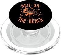 Hex On The Beach - Funny Pun Witch Cocktail Halloween PopSockets PopGrip for MagSafe