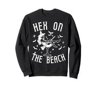Hex On The Beach - Funny Pun Witch Cocktail Halloween Sweatshirt
