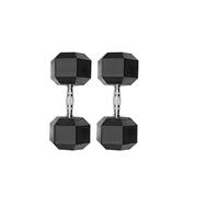 Hex Rubber Dumbbell Sports Weights Sets Home Gym Fitness Hexagonal Dumbbells Kit Weight Lifting Exercise