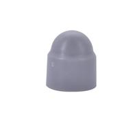 Hex Screw Covers M3-M24 Plastics Pe Dome Nut Bolt Protection Caps Car Wheels Decoration Nut Cap(Grey,M12x18x23-10pcs)
