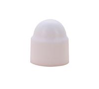 Hex Screw Covers M3-M24 Plastics Pe Dome Nut Bolt Protection Caps Car Wheels Decoration Nut Cap(White,M8x14x15-20pcs)