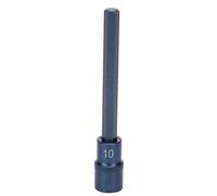 Hex Screw Driver Socket, 150x10mm S2 Alloy Steel Anti Rust Hand Hardware Tool, Durable Precision Hex Socket Screwdriver Bit for Professional Mechanics and DIY Enthusiasts