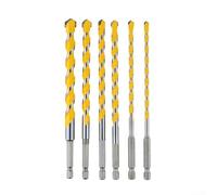 Hex Shank Carbide Drill Bit 160mm for Masonry, Concrete, Brick, Stone 1pc (12mm)