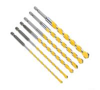 Hex Shank Carbide Drill Bit 160mm Long for Consistent Drilling in Masonry Applications Including Concrete Brick Stone and Tile (12mm)