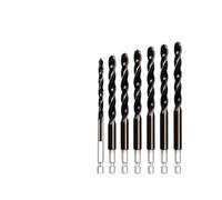 Hex Shank Drill Bits, Anti-Slip for Design for Power Drills Hex(D 7PCS) | For Metal Drilling, 135° Split Point Tip, Suitable for Engineers, Made of Alloy Steel, Sizes 1.5-18mm