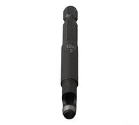 Hex Shank Hollow Hole Punch Bit for Leather, Plastic, Cardboard - 2-25mm Adjustable Diameter Carbon Steel Drill for Craft, Belt, PVC - 1 Pack (4mm)