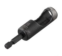 Hex Shank Hollow Punch for Leather, Cardboard, Plastic & Rubber - 2 mm to 25 mm Adjustable Diameter, Carbon Steel Hand Tool for Craft, DIY, and Workshop Use(16mm)