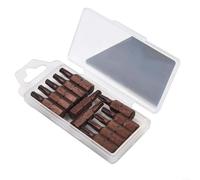Hex Shank Magnetic Screwdriver Bits, 25mm Length, 12PCS Set for Torx Screws in Electric and Manual Drills (TS20)