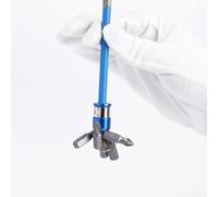 Hex Shank PH2 Screwdriver Bits Set - 25mm/50mm/70mm/90mm/150mm Long Reach Anti-Slip Grooved Alloy Steel Drill Bits for Electric & Manual Screwdrivers,(150mm)