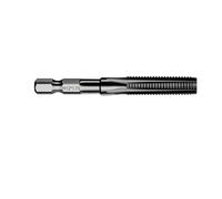 Hex Shank Threaded Tap Drill Bit in High Speed Steel for Use with Multiple Drill Types Suitable for Efficient Threading and Chip Removal (12mm)