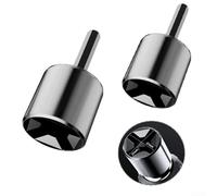 Hex Socket Adapter 2pc, Electric Drill Jack-Specific, Shank Extension for Impact Driver Power Tool Workshop Accessory Connection Fitting