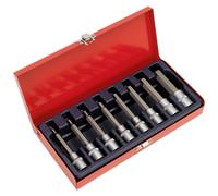 Sealey AK9310 Hex Socket Bit Set 8Pc 1/2inSq Drive Metric