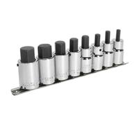 Hex Socket Bit Set 8pc 1/2"Sq Drive Metric - Sealey AK62258 New