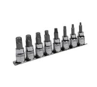 Hex Socket Bit Set Lock-On™ 8pc 3/8"Sq Drive Metric - Sealey AK65601 New