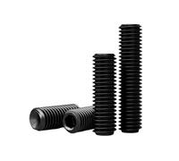 Hex Socket Cup Set Screw M2 M2.5 M3 M4 M5 M6 M8 M10 M12 Black Grade12.9 Carbon Steel Bolt Headless Concave End Grub Screw