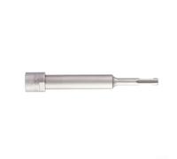 Hex Socket Driver for Concrete Anchor Bolts 8/10/12 mm, Cr-V Steel 155-180 mm, Square/Round Hammer-Drill Shank(round shank 10mm)
