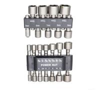 Hex Socket Driver Set 1/4'' Drill Bit Strong Hex Socket Driver(14PC)