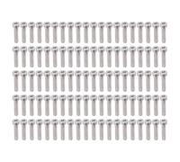 Hex Socket Head Cap Screws Galvanized Steel M4x0.7mm 100Pcs (2800-0004-0020)