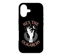 Hex the Oligarchy Witchy Protest Anti Oligarchy Case for iPhone 17