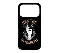 Hex the Oligarchy Witchy Protest Anti Oligarchy Case for iPhone 17 Pro
