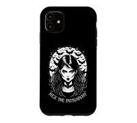 Hex The Patriarchy Feminist Witch Goth Girl Halloween Moon Case for iPhone 11