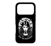 Hex The Patriarchy Feminist Witch Goth Girl Halloween Moon Case for iPhone 17 Pro