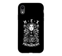 Hex The Patriarchy Feminist Witch Halloween Gothic Pop Art Case for iPhone XR