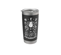 Hex The Patriarchy Feminist Witch Halloween Gothic Pop Art Stainless Steel Insulated Tumbler