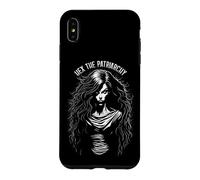 Hex The Patriarchy Halloween Feminist Witch Gothic Hair Case for iPhone XS Max